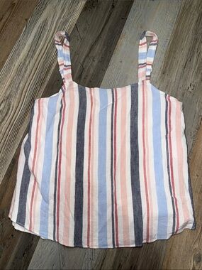 Striped Sleeveless Summer Tank Top